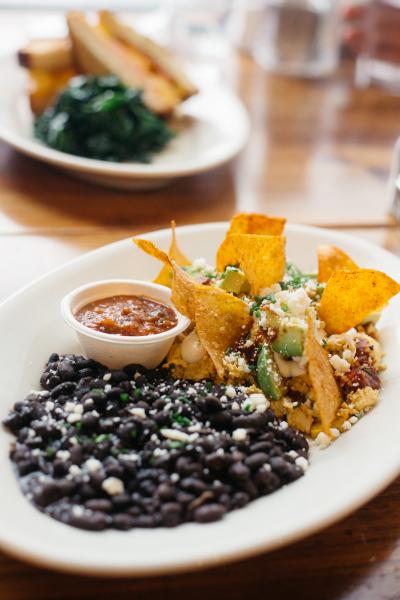 Chilaquiles make our hearts melt! Photo credit: Floret