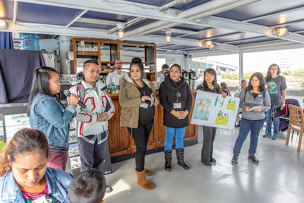 Presentations at Duwamish Boat Tour