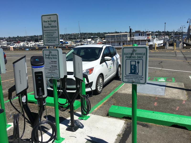 Electric charging station