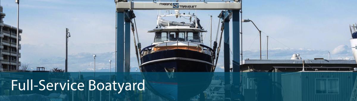 Full service boatyard