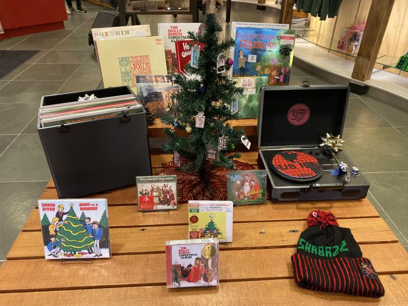 Holiday Display at Subpop