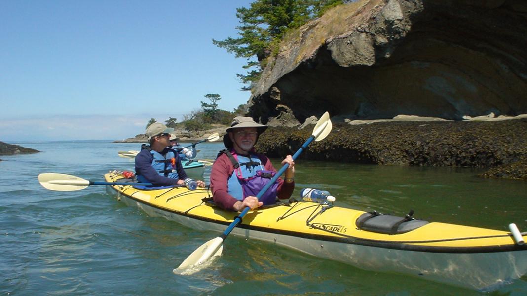 San Juan Island kayakers