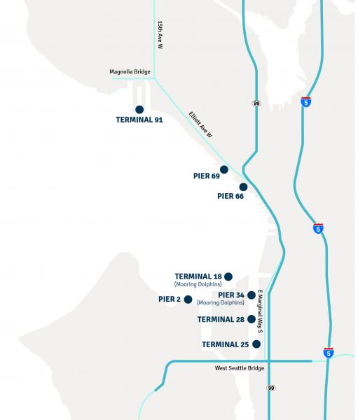 Elliott Bay Map