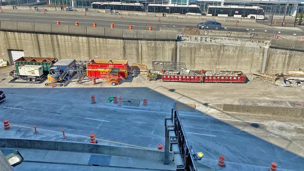 Bridge demolition