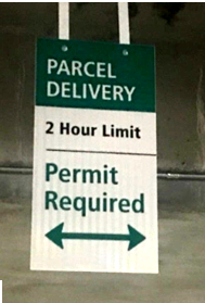 Parcel Pick Up Area