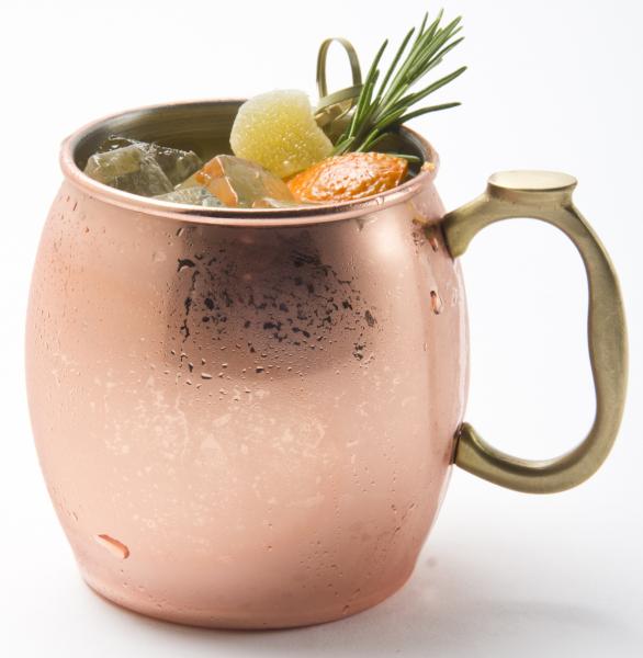 Cranberry Rosemary Mule at Rel'Lish Burger Lounge 