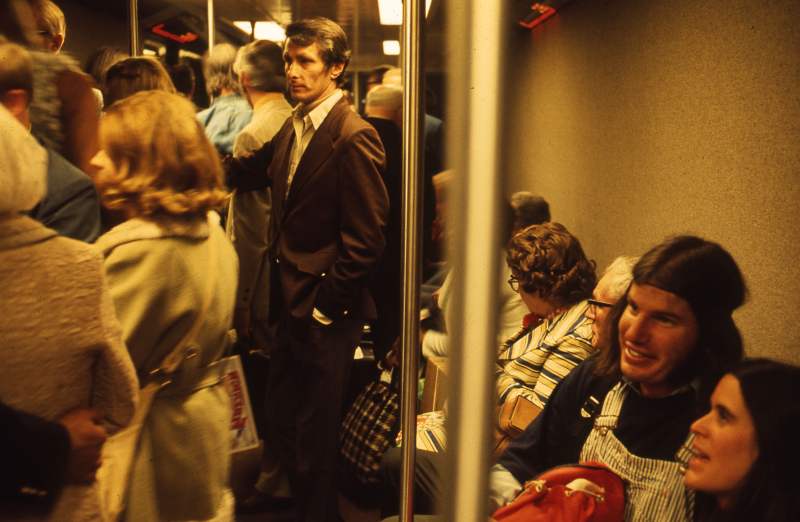 STS airport train in the 70s