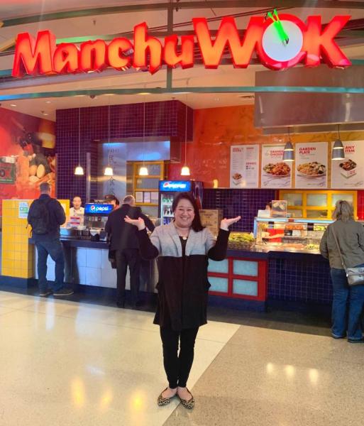 Sandy, Manchu Wok