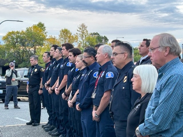 Sept 11 Ceremony at Port of Seattle Fire Department