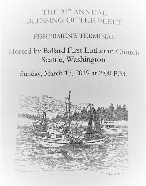 Blessing of the Fleet Flyer, March 17, 2019