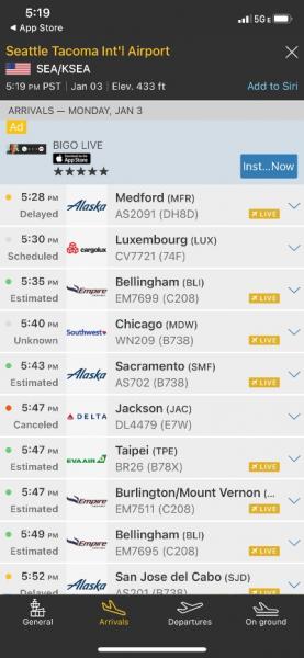 Flightradar app