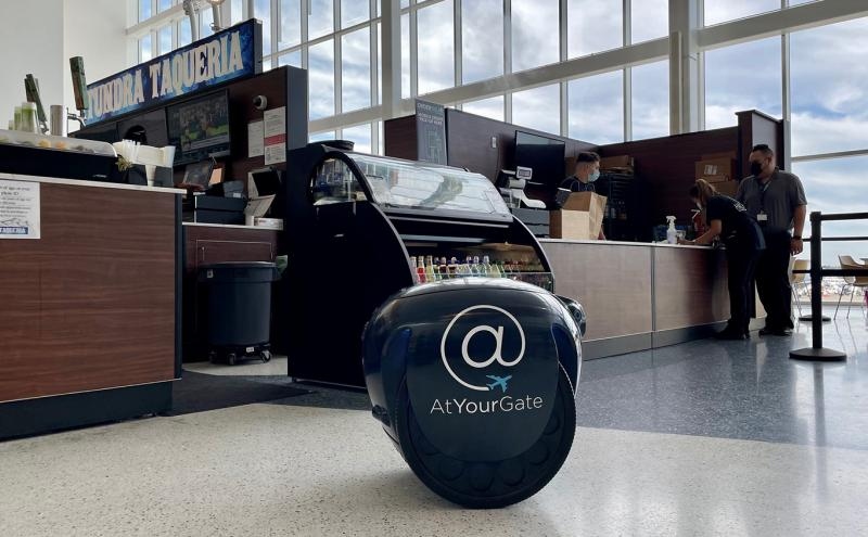 Order SEA food delivery robot